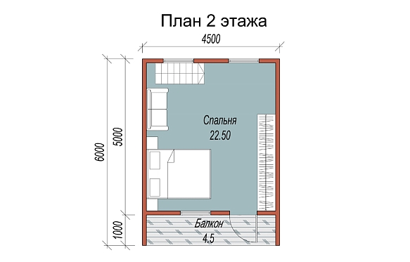 Сруб из бруса 6х8. фото